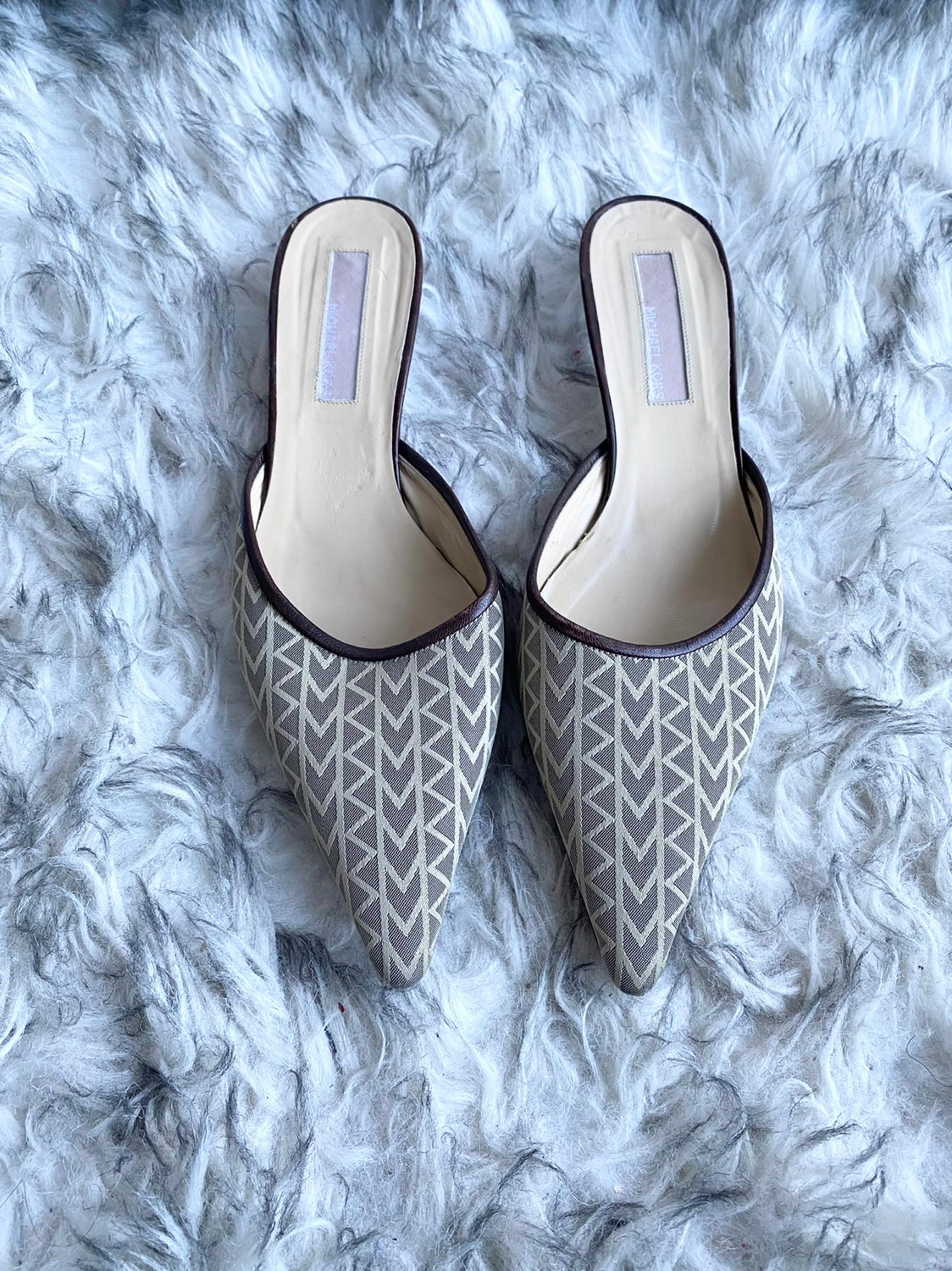 Michael Kors Kitten Heel Mules