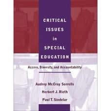 Critical Issues in Special Education : Access, Diversity, and Accountability by