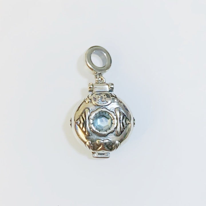 Polly pocket Jeweled Sea Palace Princess blue Sterling silver charm pandora 1