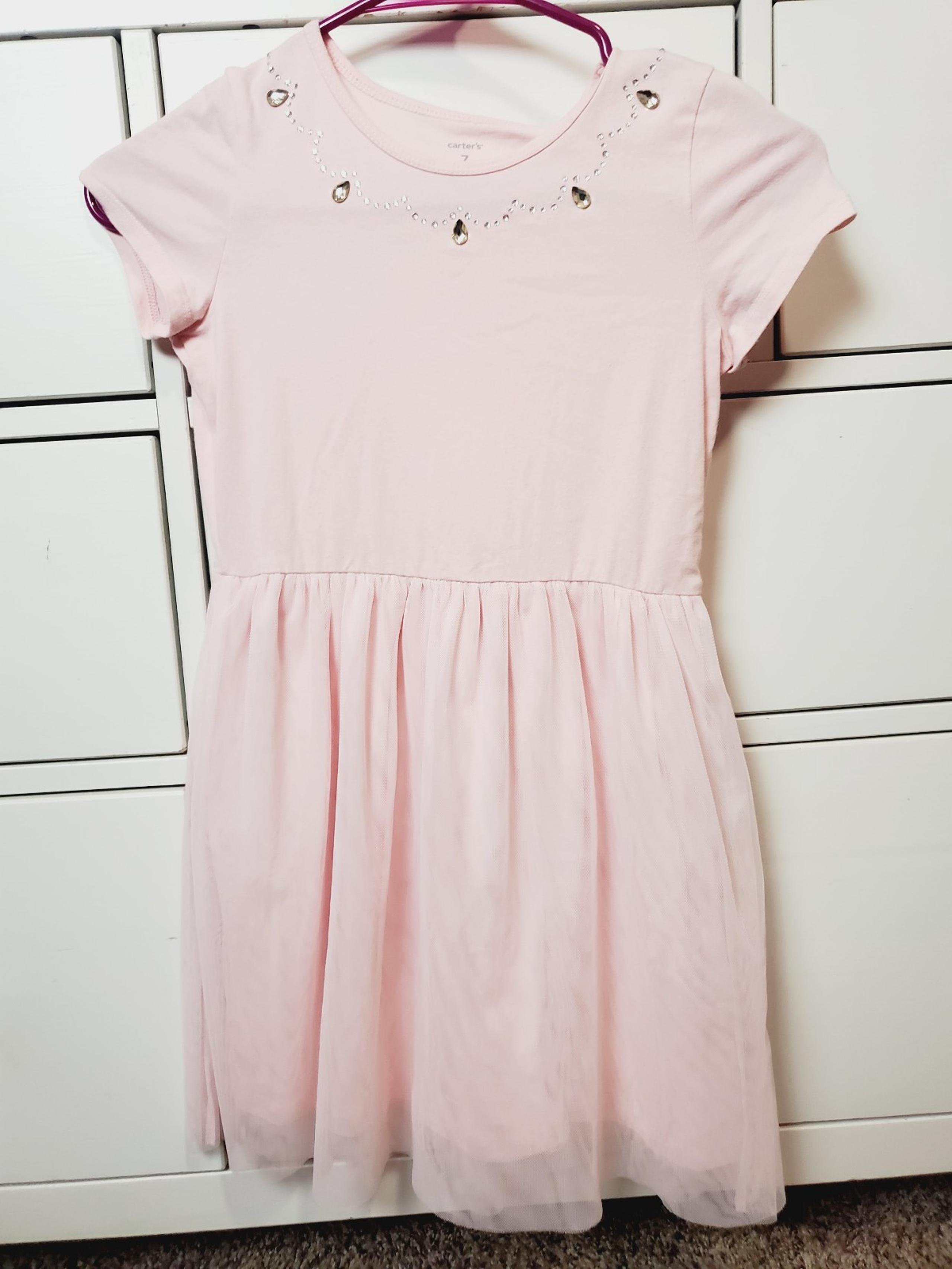 Carters girls pink tutu dress 7