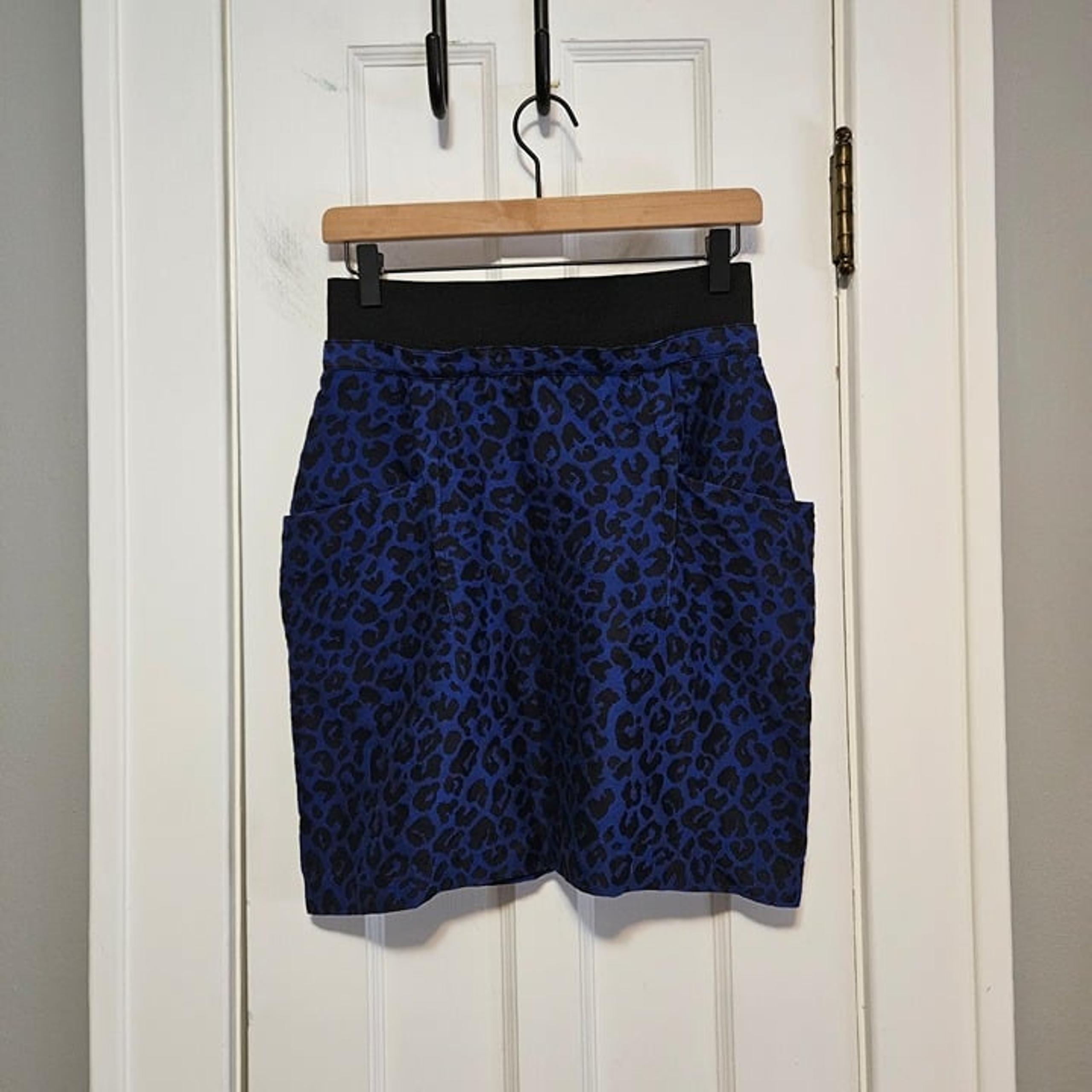 Phillip Lim Leopard Print Pocket Mini Skirt
