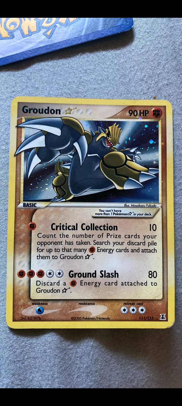Pokemon Groudon Star