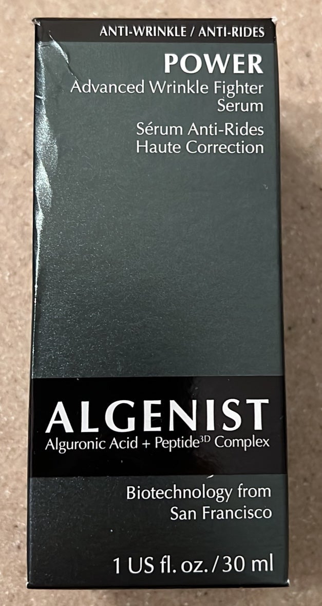 ALGENIST POWER ADVANCED WRINKLE shops FIGHTER SERUM FREE SHIPPING