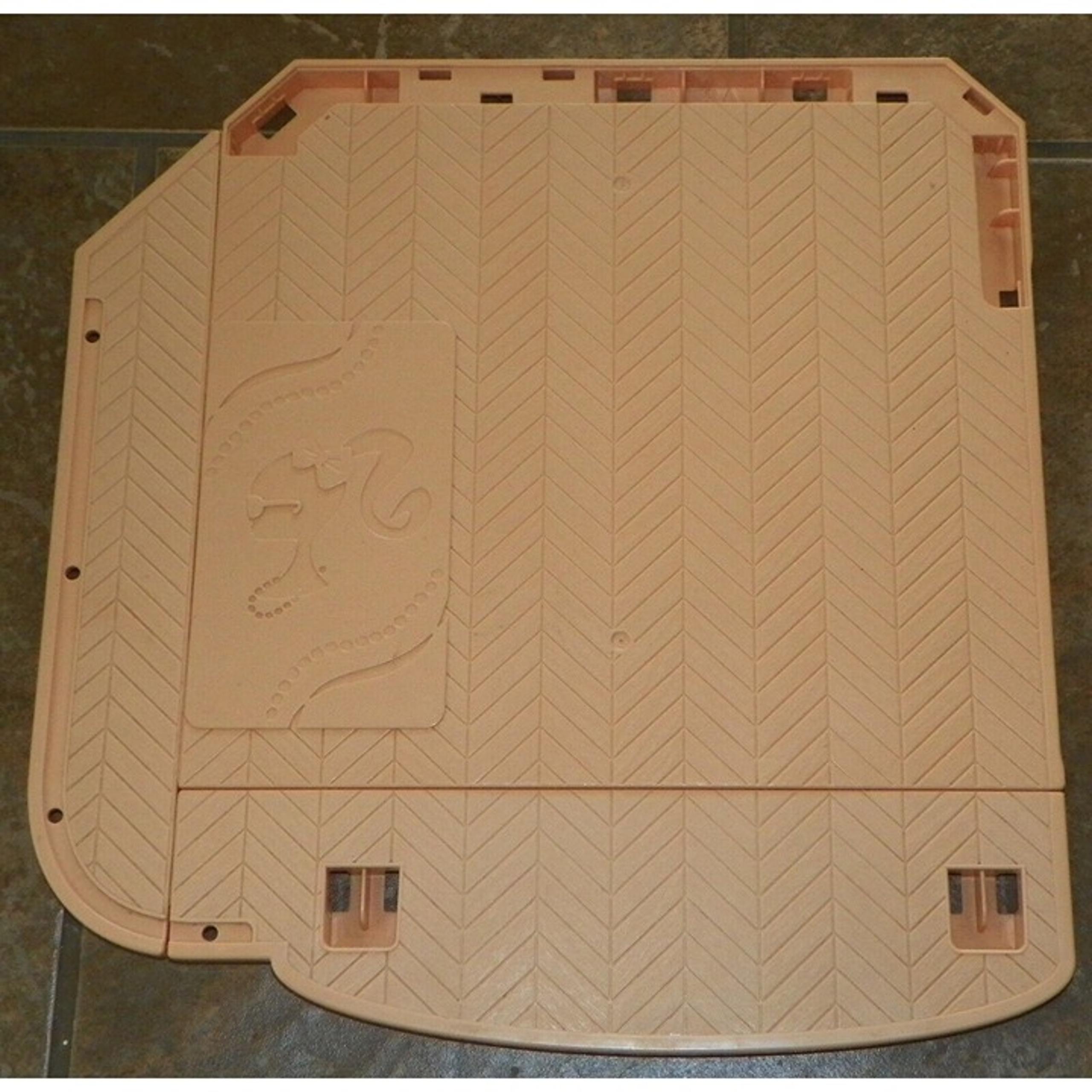 2015 BARBIE Dream House REPLACEMENT PARTS Light Brown 3rd FLOOR Upstairs BEDROOM