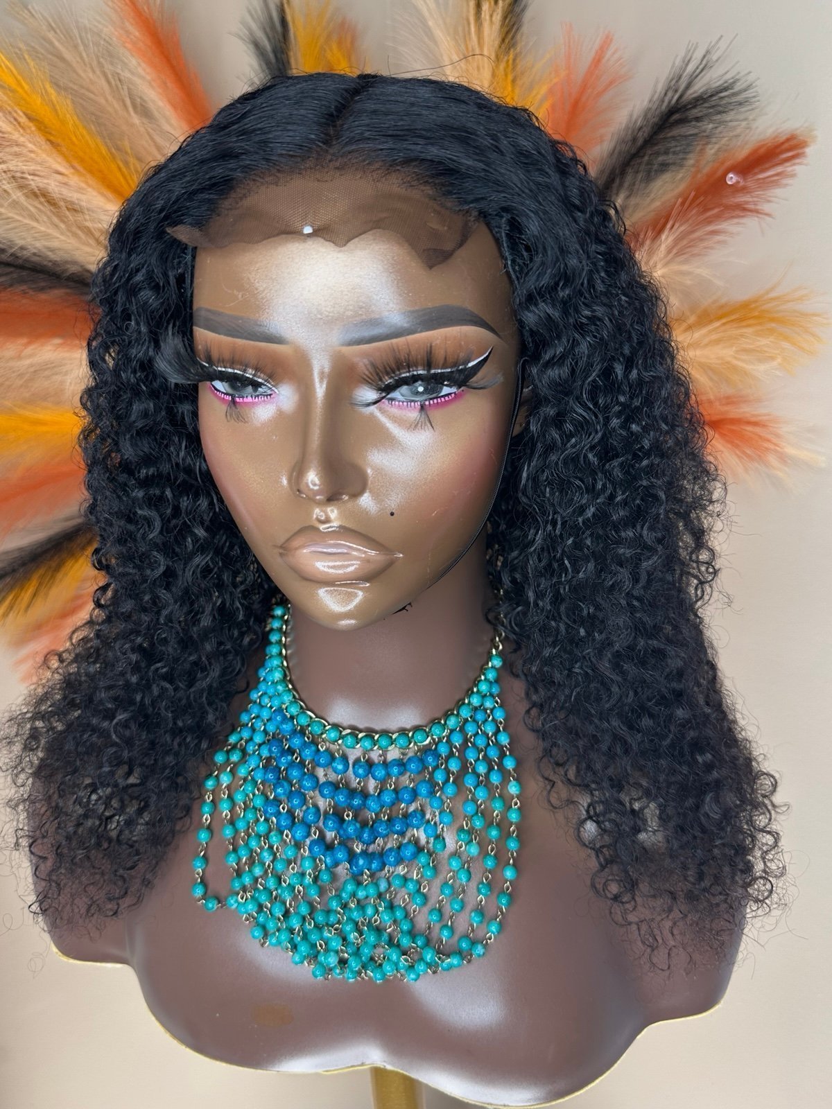 Virgin Curly Human Hair Wig