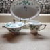 3pc set Vintage Sango Caprice Green