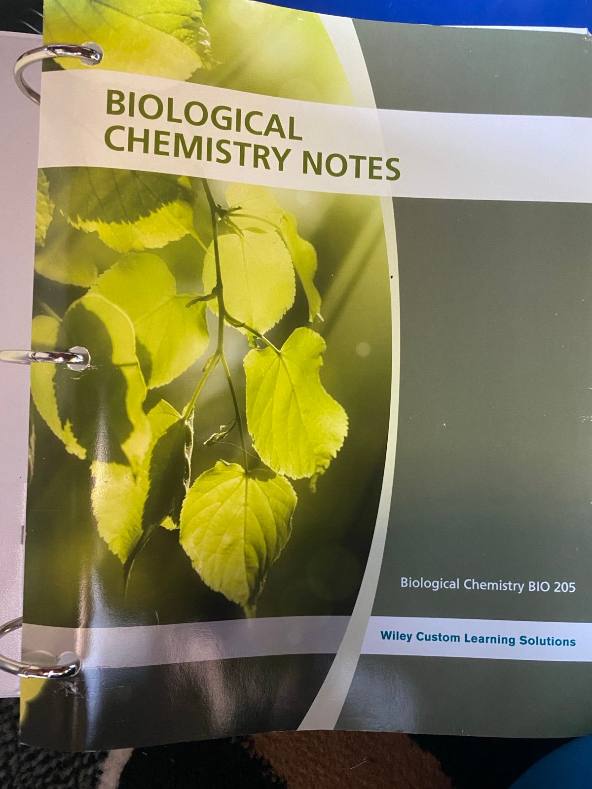 chemistry textbook