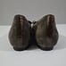 Munro Rossa Flat Slip On Loafer Sage Green Gray Suede Leather Shoe Size 9.5