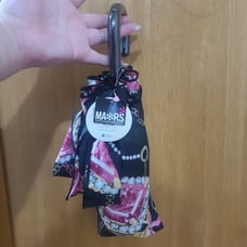 Rare ❤️ Brand New Unused MARS Chain Gem Pattern Folding Umbrella