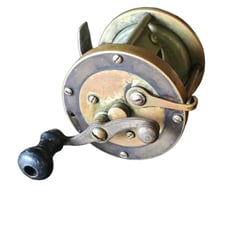 Antique PFLUEGER Casting Reel 250 Patent 1907 1923 Brass