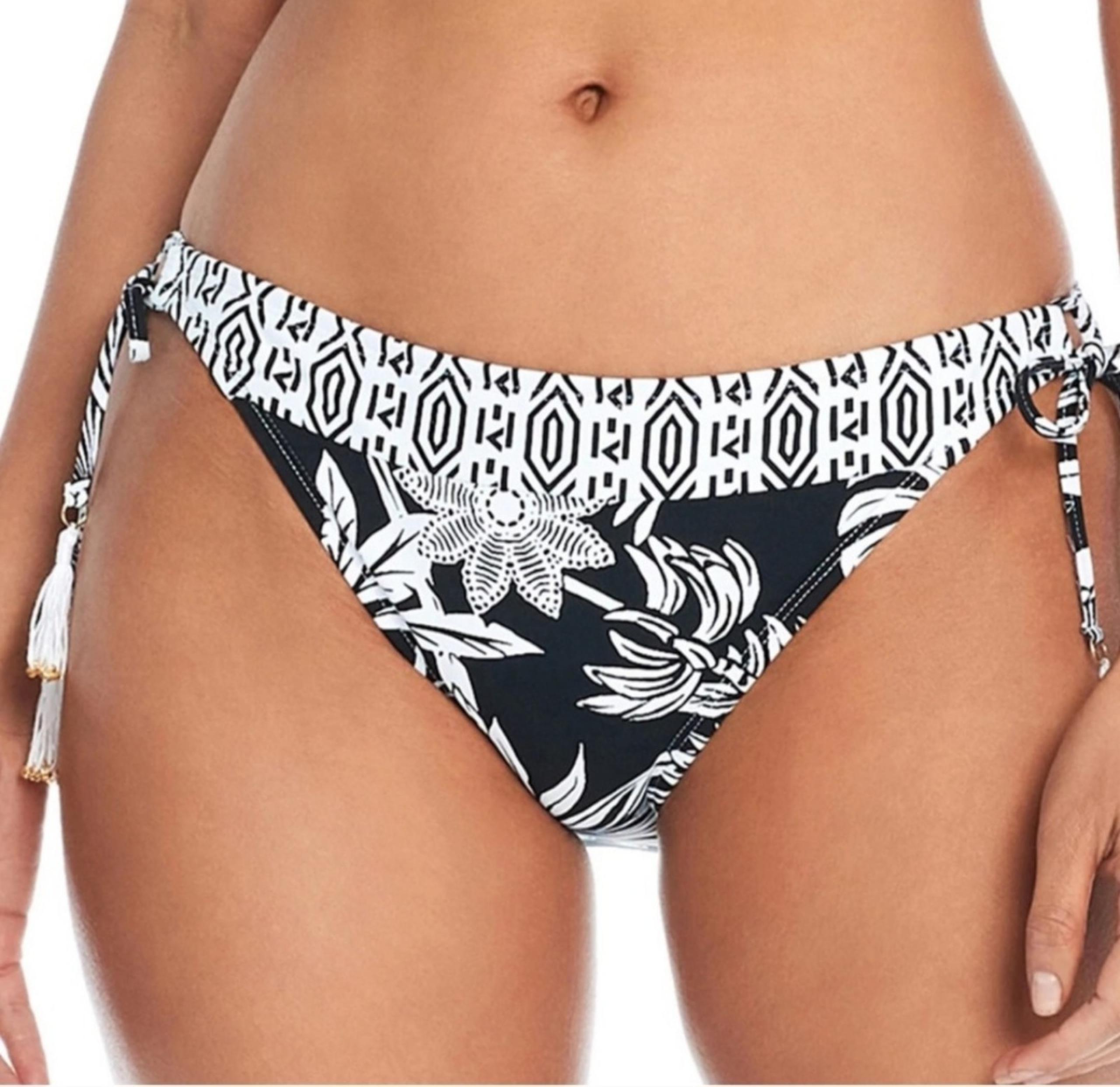 BLEU ROD BEATTIE TIE SIDE HIPSTER BIKINI BOTTOM SIZE 10