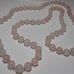 Necklace 31-inch Rose Natural Pink Quartz Bead Strand