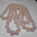 Necklace 31-inch Rose Natural Pink Quartz Bead Strand