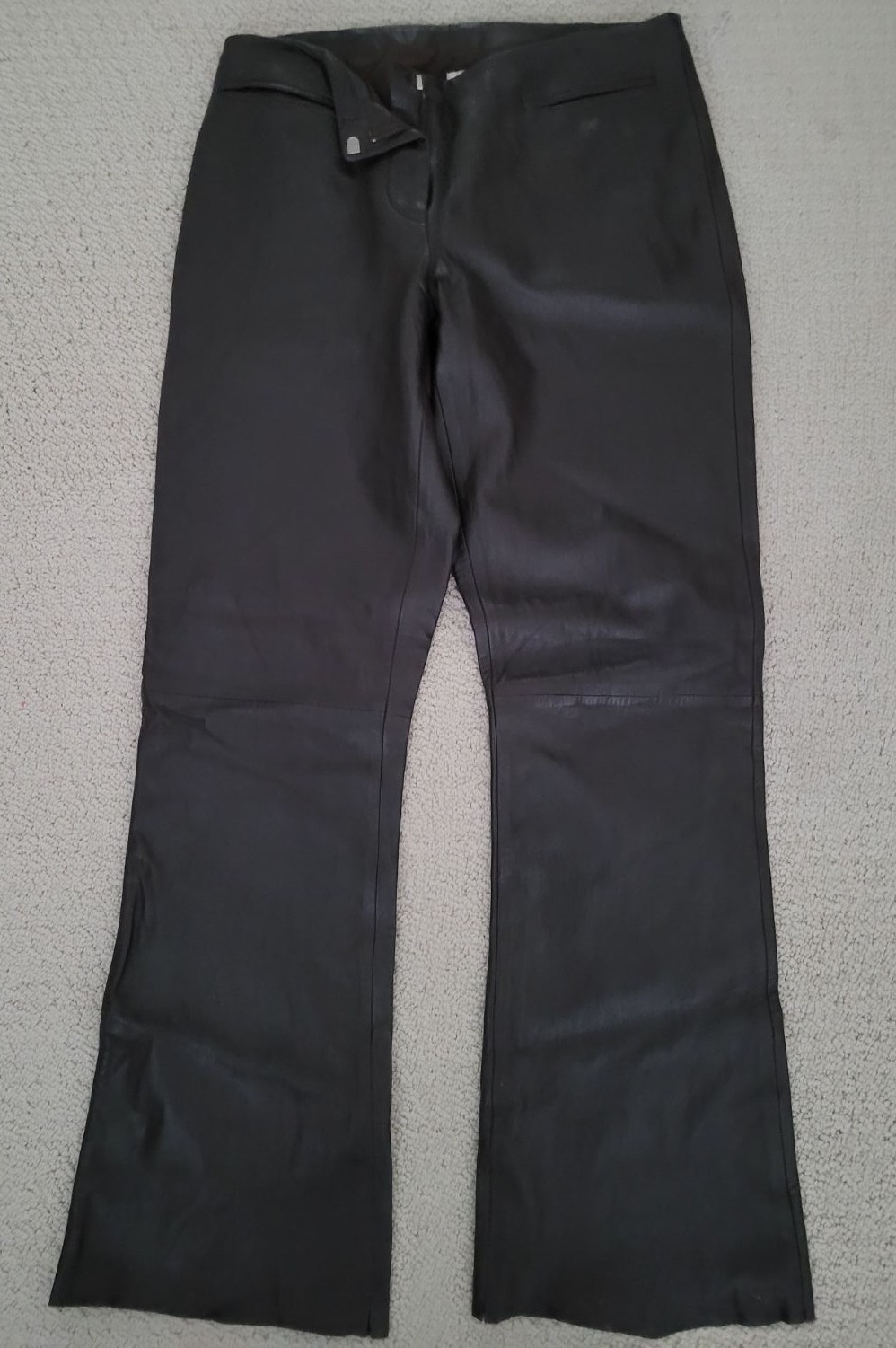 Lamb leather pants