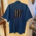 H.S.K. Creations Hisako Koga Patchwork Artsy Denim Kimono Blue Jacket Size Small