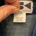H.S.K. Creations Hisako Koga Patchwork Artsy Denim Kimono Blue Jacket Size Small