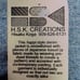 H.S.K. Creations Hisako Koga Patchwork Artsy Denim Kimono Blue Jacket Size Small