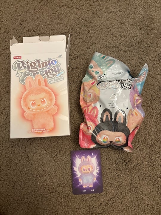 Big Into Energy Labubu Luck