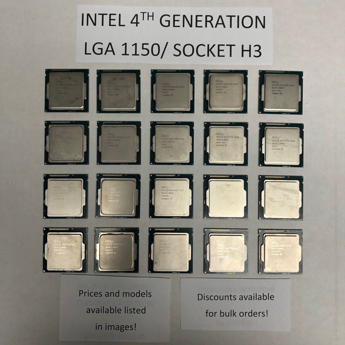 Intel Pentium G3258 Computer CPUs Mercari
