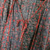 Ulla Johnson Red Blue Floral Print Deetra Silk Peasant Blouse Size 6