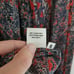 Ulla Johnson Red Blue Floral Print Deetra Silk Peasant Blouse Size 6