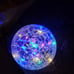 2 Pack Garden Solar Lights Outdoor Decorative, 50 LED Colored Cracked Glass