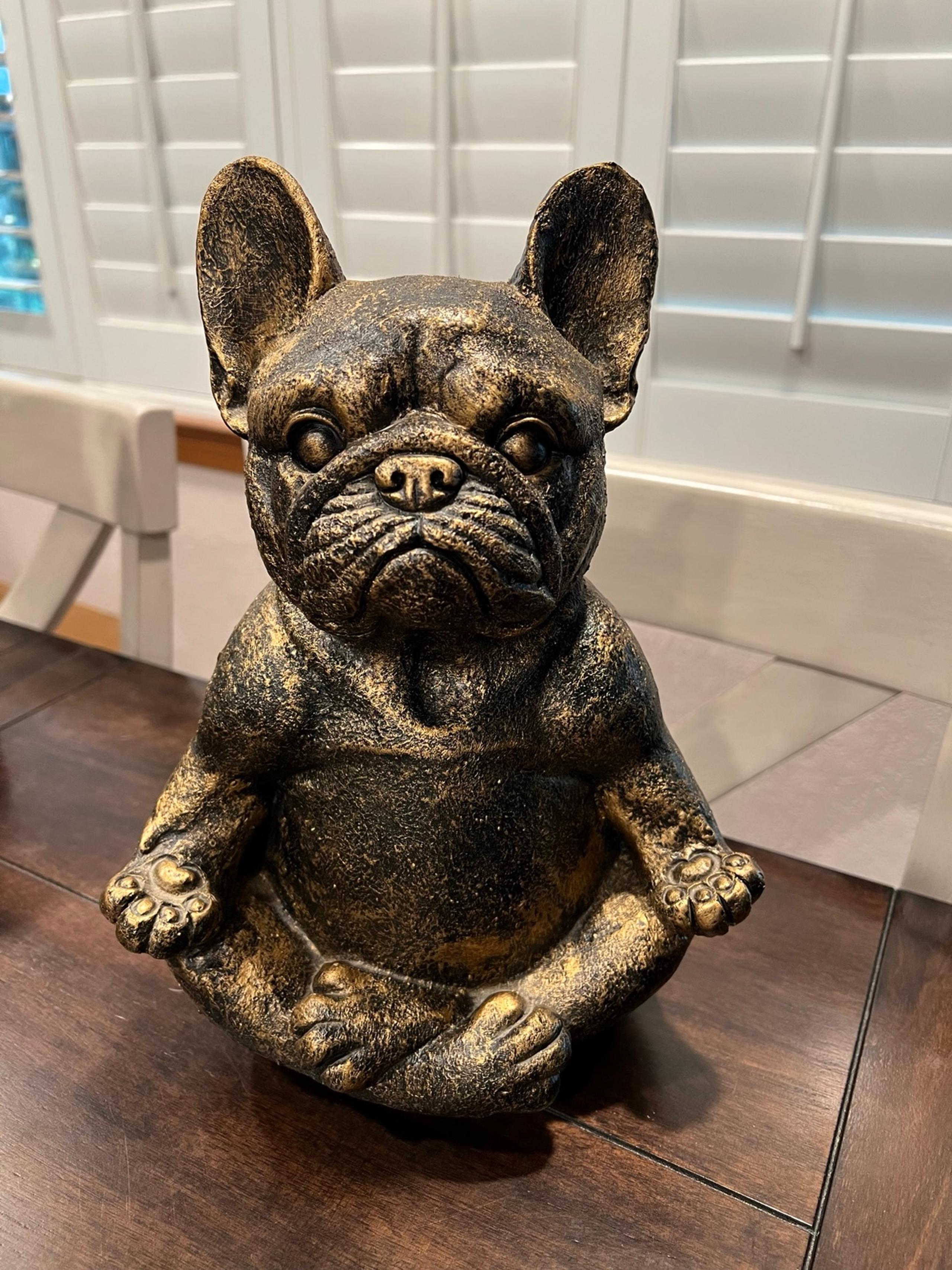 Zen French Bulldog Statue