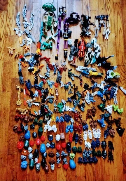 lego bionicle lot assorted parts Masks Accessories