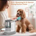Pet Dog Grooming Kit & Vacuum Suction 99% Pet Hair