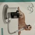 Pet Dog Grooming Kit & Vacuum Suction 99% Pet Hair