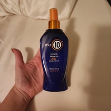 its a 10 leave in conditioner plus Keratin