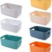 Plastic Storage Bins and Baskets for Home 7-Pack