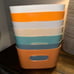 Plastic Storage Bins and Baskets for Home 7-Pack
