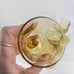 Vintage Lenox Handblown Glass Wine Goblet Water Glasses Footed Cordial Amber 6