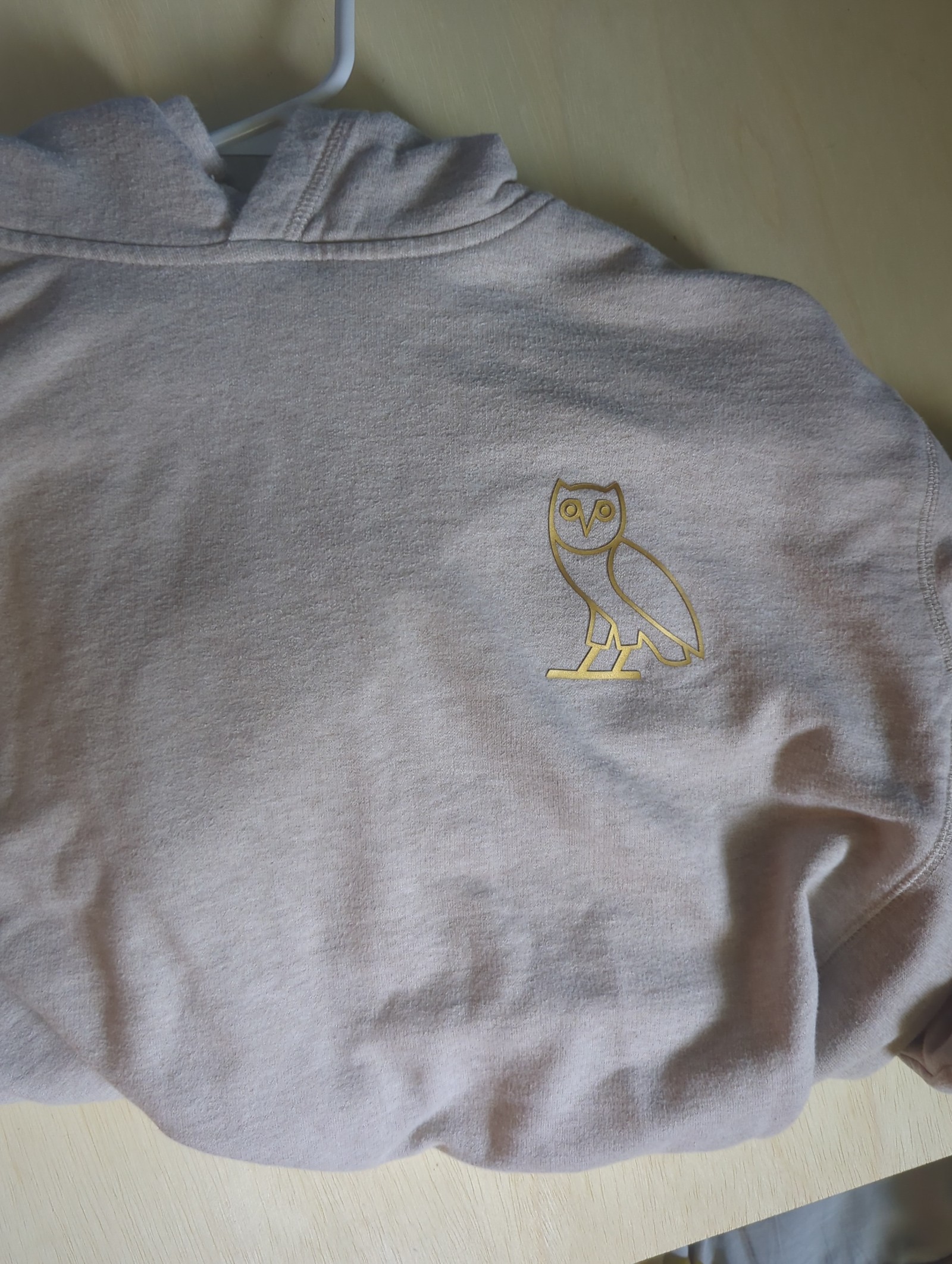 OVO Hoodie XL Heather Oatmeal