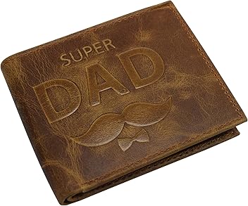 MRDP Genuine Leather RFID Blocking Men's Bifold...