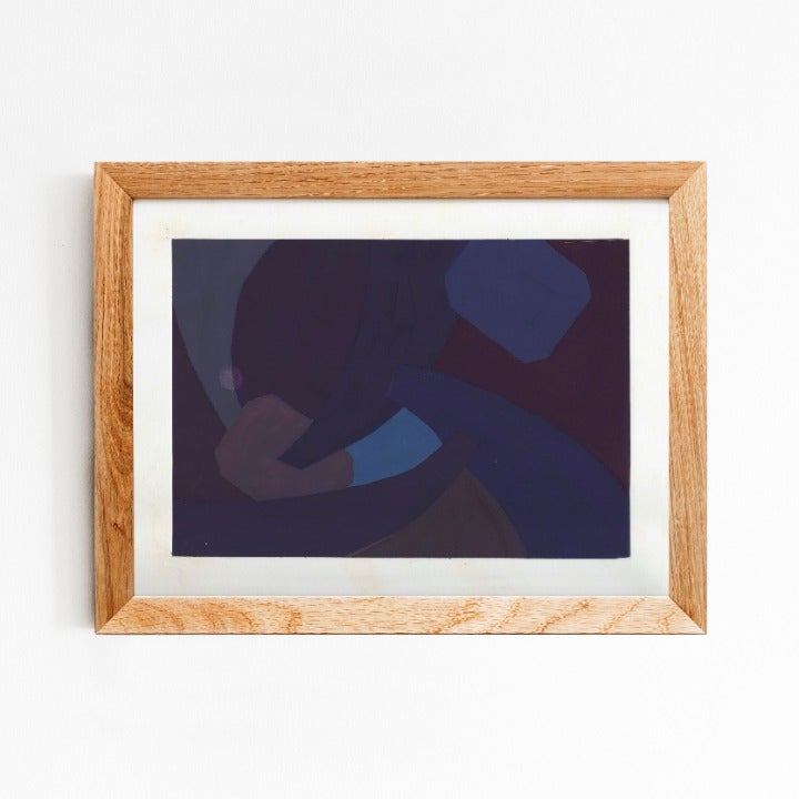 The Purple Gem | Unframed Artwork
