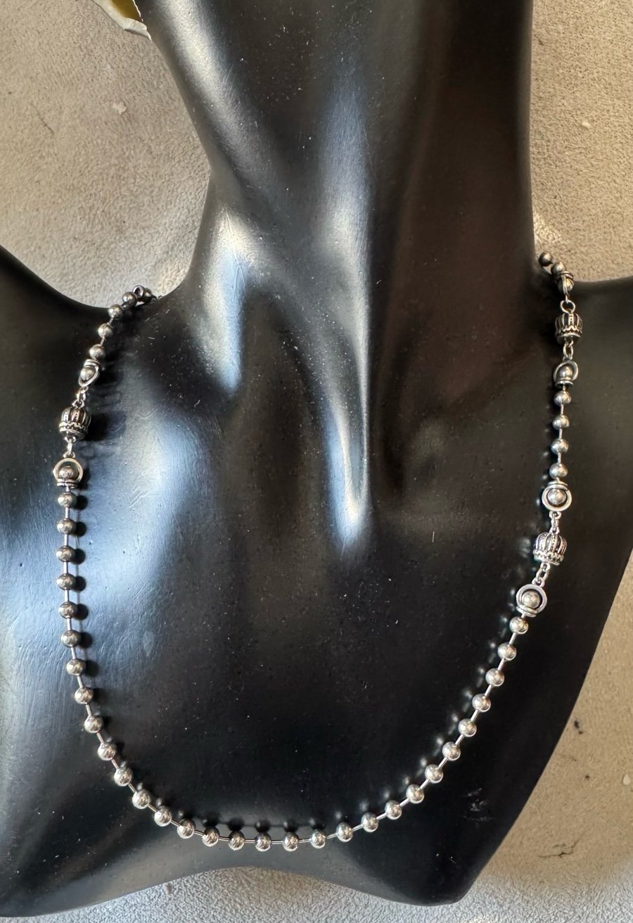 S925 crown necklace