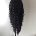 26 dark brown kinky curly Lace Front