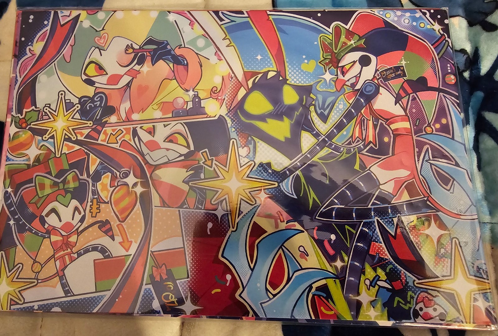 Helluva Boss Sinsmas Postcards