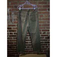 Vintage Mens Timberland Weathergear Relaxed Fit Brown Jeans W34 L32 Custom Cut