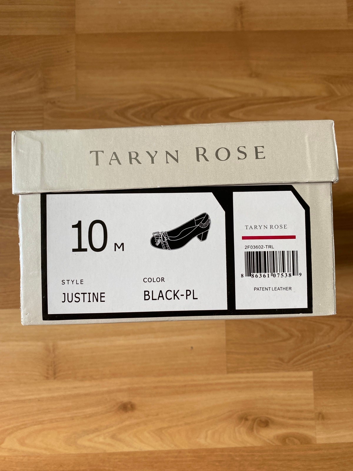 Taryn Rose - Justine - Black Pl 10