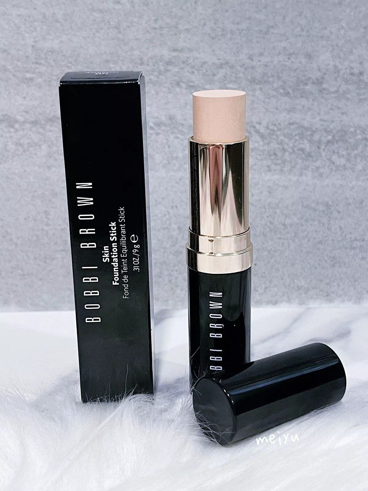 Bobbi Brown Skin Foundation Stick, 00 Alabaster, Full Size 0.31 Oz./9g, NIB