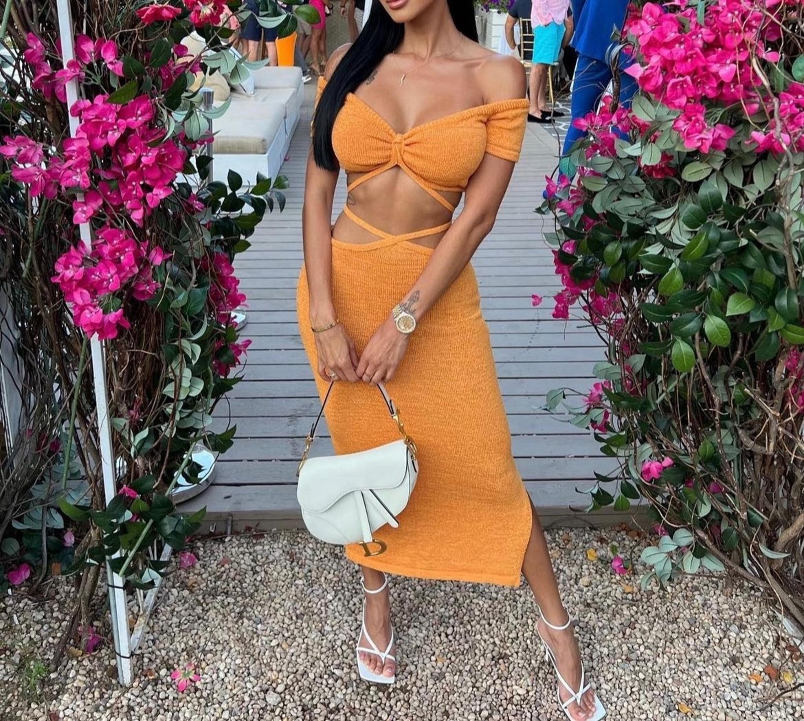 HMS two piece skirt set