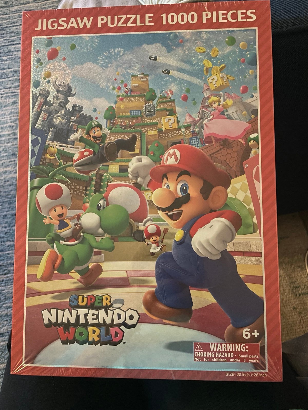 Super mario jigsaw holographic puzzle