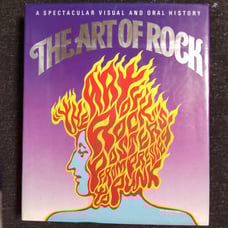 THE ART OF ROCK Original Book 1987 Edition