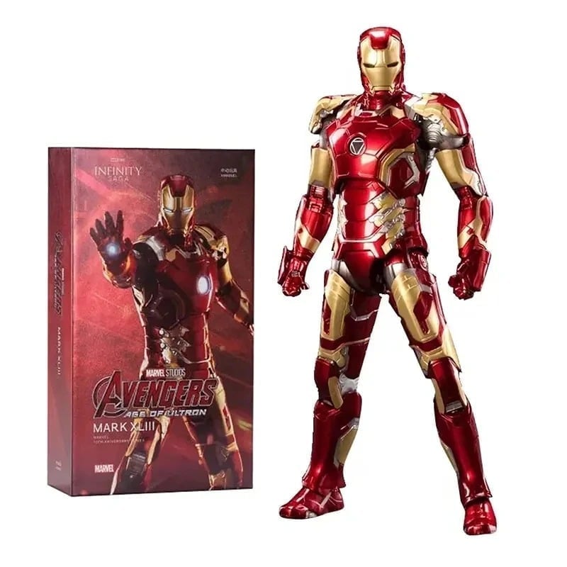 ZD Toys MK43 Iron Man Series Joint Movable Movie Action Figure 7 Inches