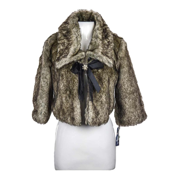 Joie Leather & Faux LG Brown