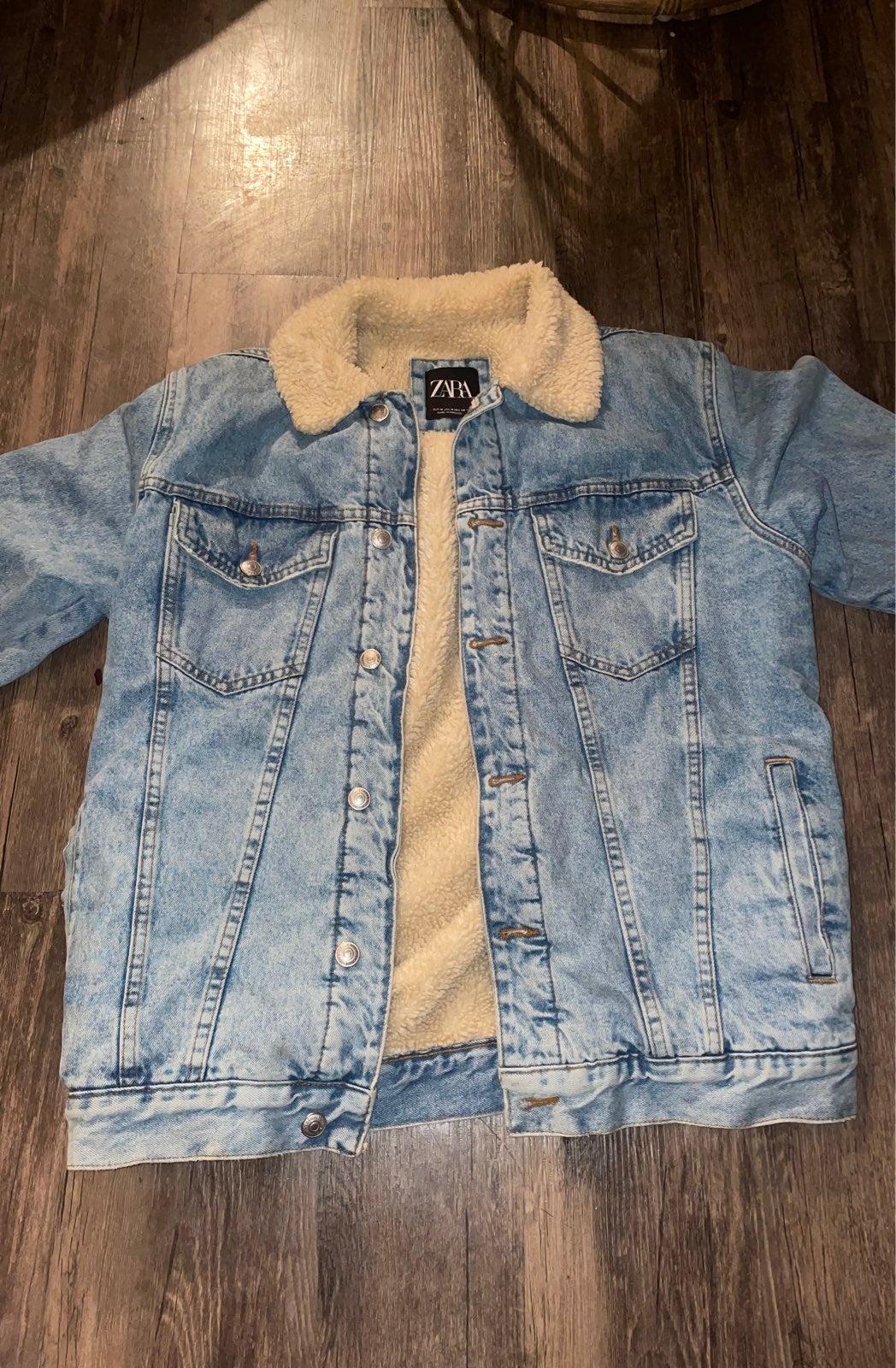 Furry Jean Jacket