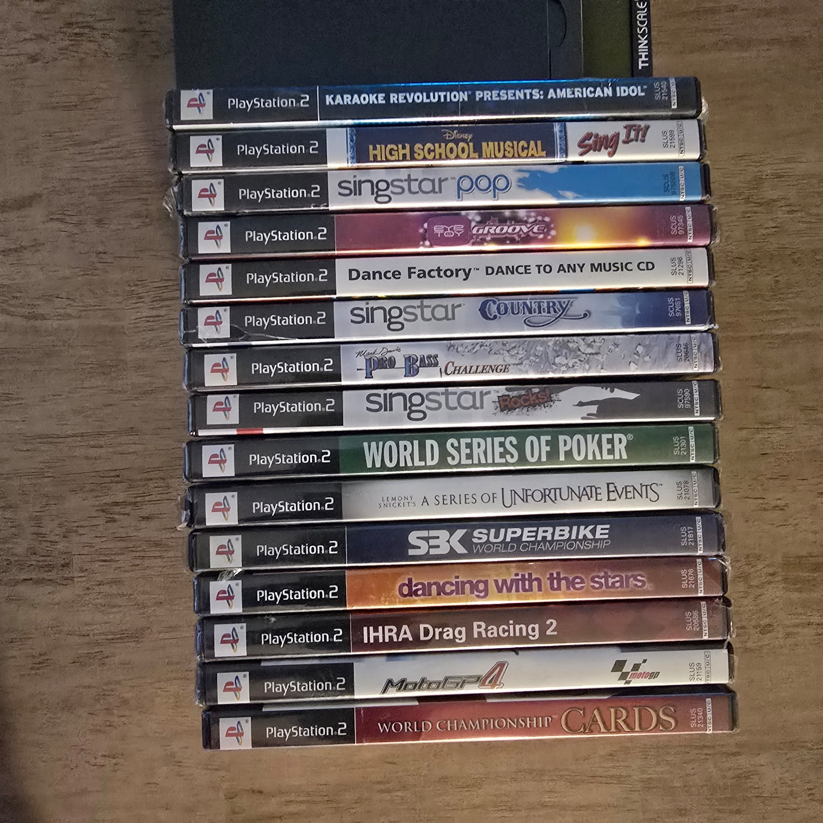PS2 LOT OF GAMES/ 15 SEALED NOT USED